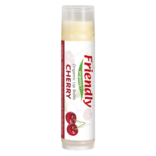 Бальзам для губ органический Friendly Organic, вишня