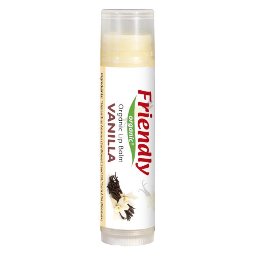 Бальзам для губ органический Friendly Organic, ваниль