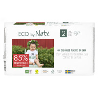 Органические детские подгузники Eco by Naty, размер 2 (3-6 кг) 33 шт.