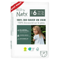 Органические детские подгузники Eco by Naty, размер 6 (16+) 17 шт.