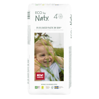 Органические детские подгузники Eco by Naty, размер 4 EU+ (9-20 кг) 42 шт.