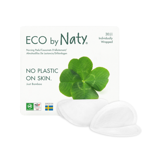 Органічні лактаційний підкладки для грудей Eco by Naty, 30 шт.