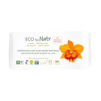 Органические ежедневные прокладки Eco by Naty (2 капли) 32 шт.