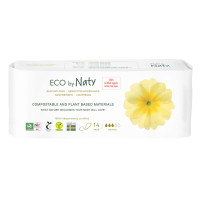 Органічні гігієнічні прокладки без крилець Eco by Naty (3 каплі) 14 шт.
