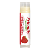 Органический бальзам для губ Friendly Organic клубника 4,25 гр