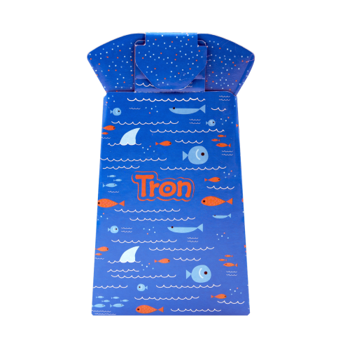 Одноразовый биоразлагаемый детский горшок TRON 30, Одноразовый горшок, синій