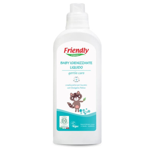 Органічний дезінфектор для прання дитячої білизни Friendly Organic 1000 мл