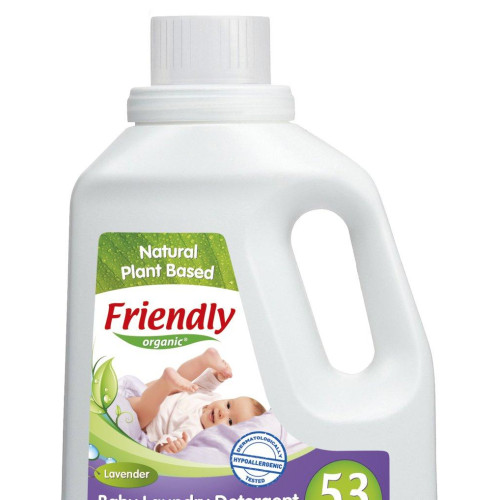 Засіб для прання дитячої білизни Friendly Organic, лаванда 1567 мл 