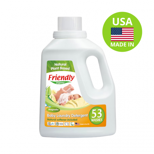 Засіб для прання дитячої білизни  Friendly Organic, магнолія 1567 мл 
