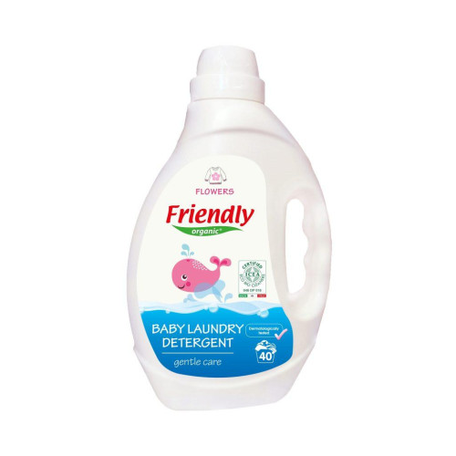 Засіб для прання дитячої білизни Friendly Organic, квіти 2л
