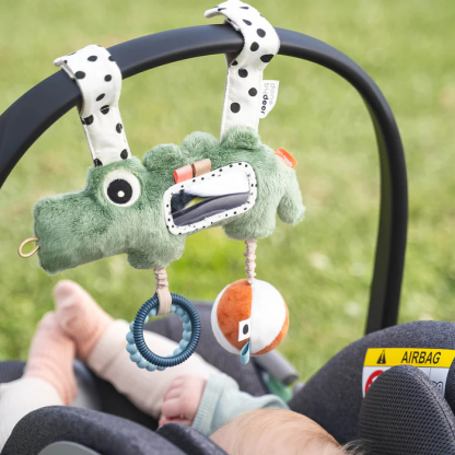 Підвісна розвивальна іграшка Croco Зелений