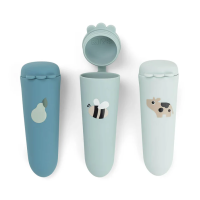 Форми для льодяників Done by Deer Dotti, сині, 3 шт.