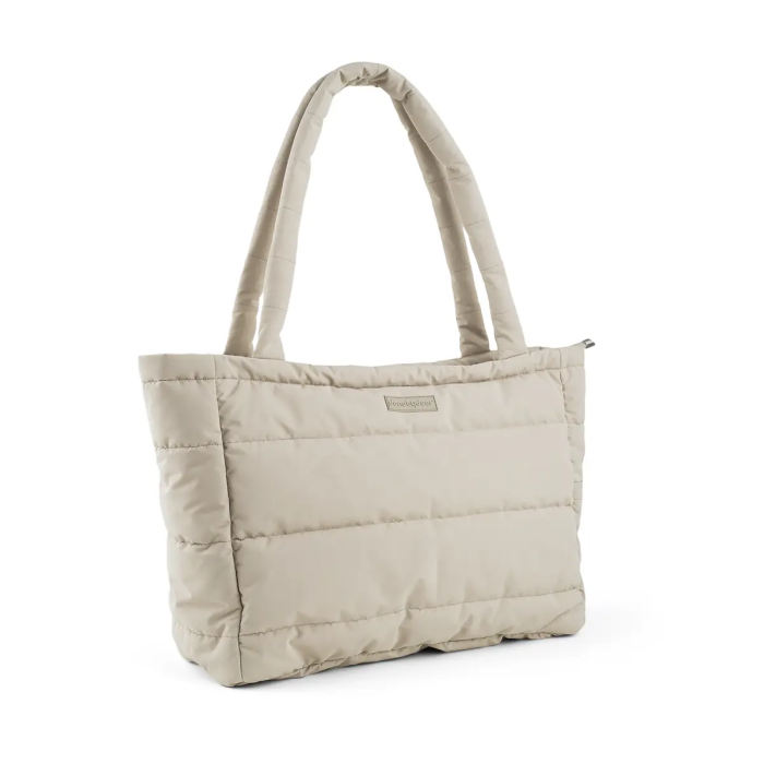 Стебнована сумка-тоут для мами, пісочний Стебнована сумка-тоут для мами, пісочний