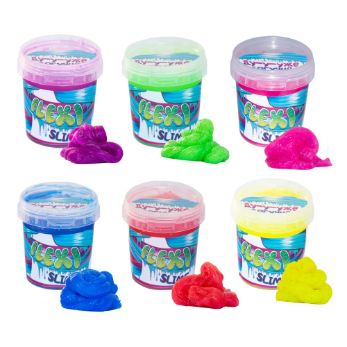 Слайм Strateg Flexi slime тягнучий українською мовою 0,125 кг (71833)