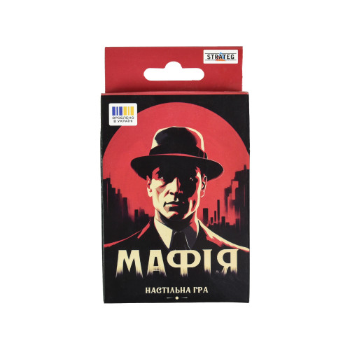 Настільна гра Stateg Мафія розважальна українською мовою (30525)