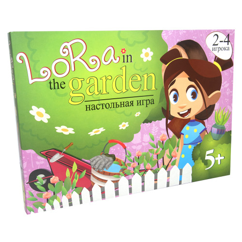 Настольная игра Strateg Lora in the Garden рус. (30514)