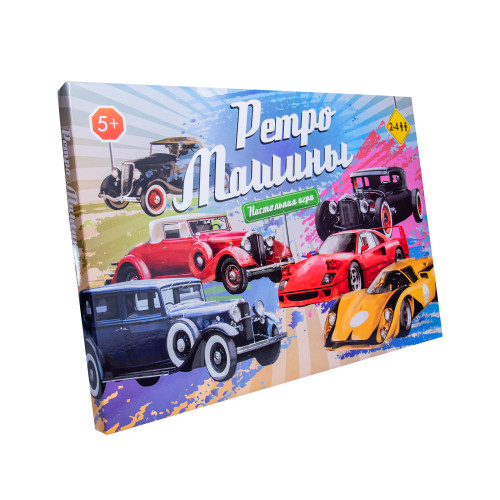 Настольная игра Strateg Ретро машины рус. (30469)
