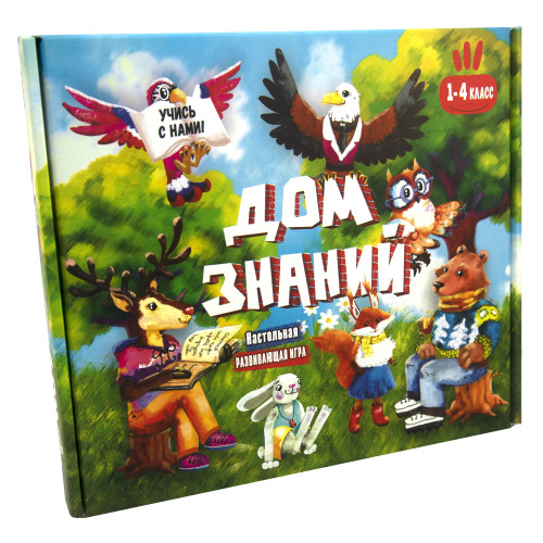 Настольная игра Strateg Дом знаний рус. (30316)