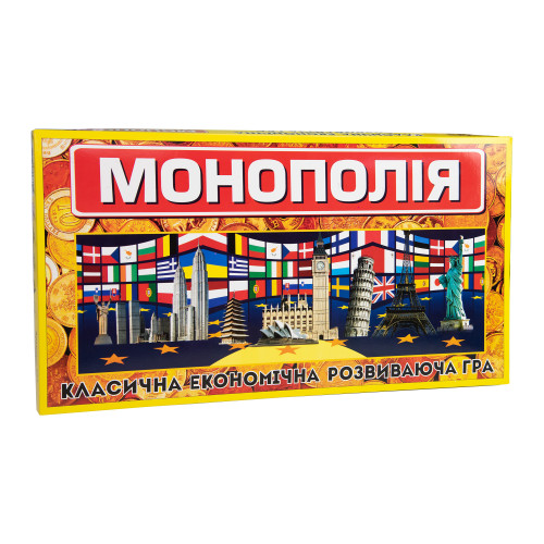 Настольная экономичная игра Strateg Монополия классическая рус. (693)