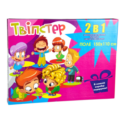 Развлекательная игра Твистер Strateg Твипстер укр. (11256)