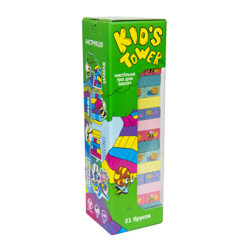 Игра Strateg Kid's Tower дженга укр. (30863)
