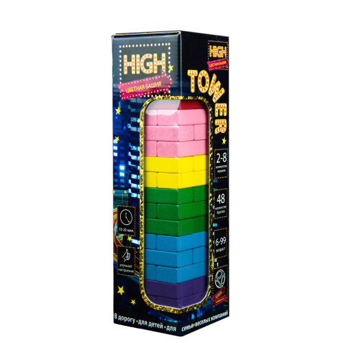 Настольная игра Strateg High Tower дженга рус. (30960)