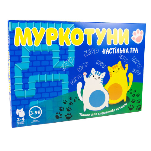 Настільна гра Strateg Муркотуни укр. (30246)