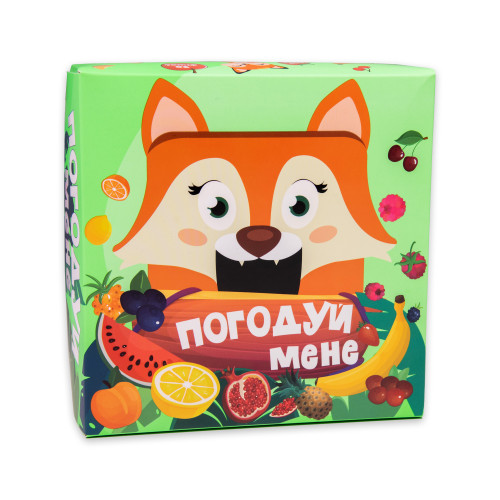 Настольная игра Strateg Покорми меня - Лисичка укр. 30347