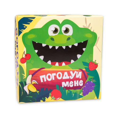 Настольная игра Strateg Покорми меня - Крокодил рус. 30379