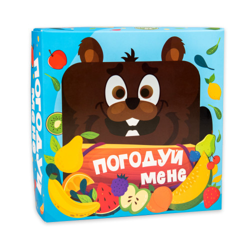 Настольная игра Strateg Покорми меня - Бобер укр. 30378