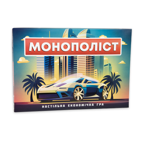 Настольная экономическая игра Strateg Монополист укр. (30983)