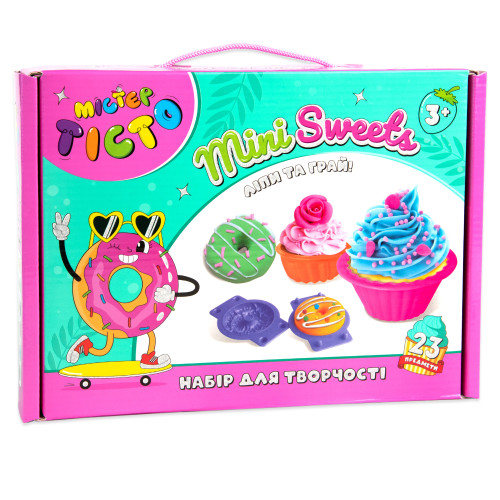 Набор для творчества Мистер тесто Mini Sweets Strateg укр. (41008)