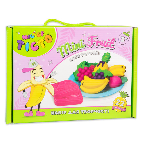 Набор для творчества Мистер тесто Mini Fruit Strateg укр. (41009)