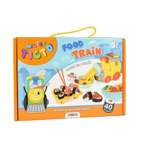 Набор для творчества Мистер тесто Food Train Strateg укр. (41027)