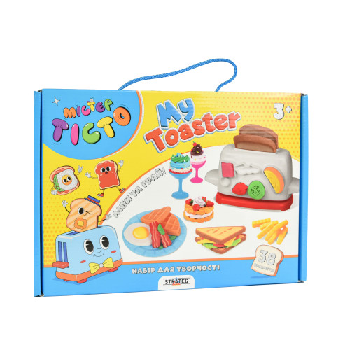 Набор для творчества Мистер тесто My Toaster Strateg укр. (41023)