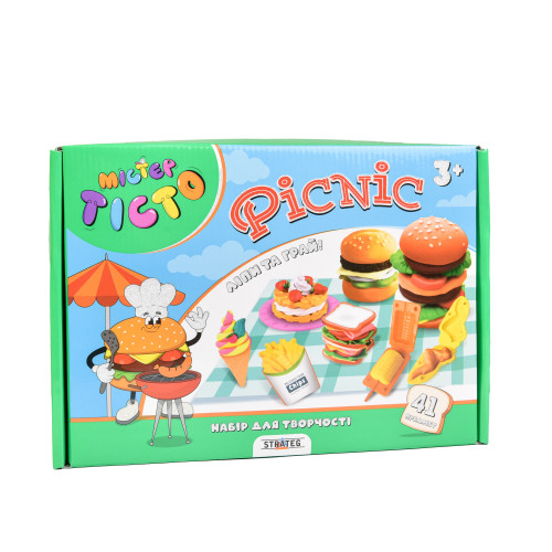 Набор для творчества Мистер тесто Picnic Strateg укр. (41015)