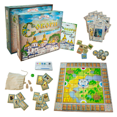 Настольная игра Strateg Соборы укр. (30104)