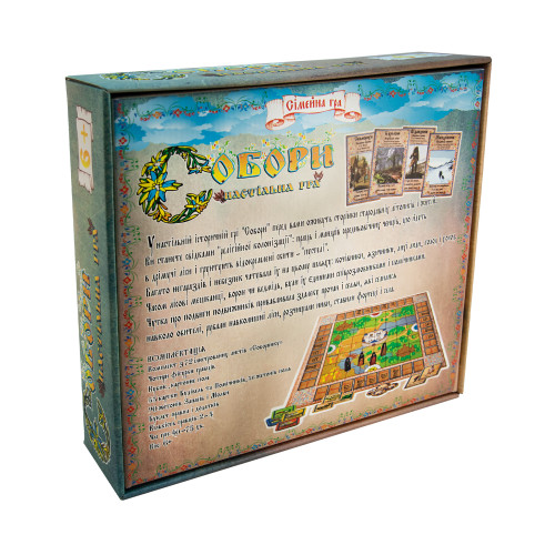 Настольная игра Strateg Соборы укр. (30104)