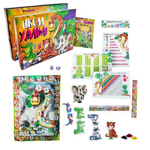 Настольная игра Strateg Школа Удава рус. (30209)