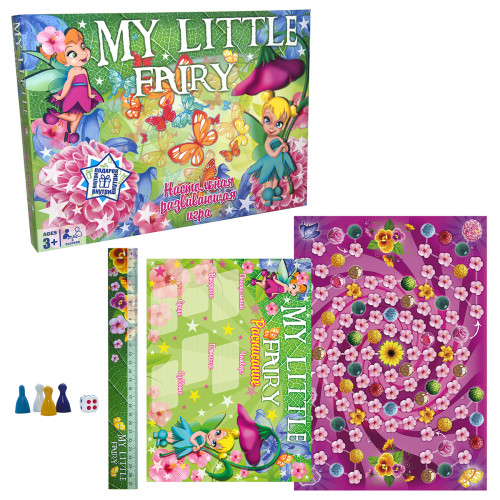 Настольная маршрутная  игра Strateg My little fairy рус. (30207)