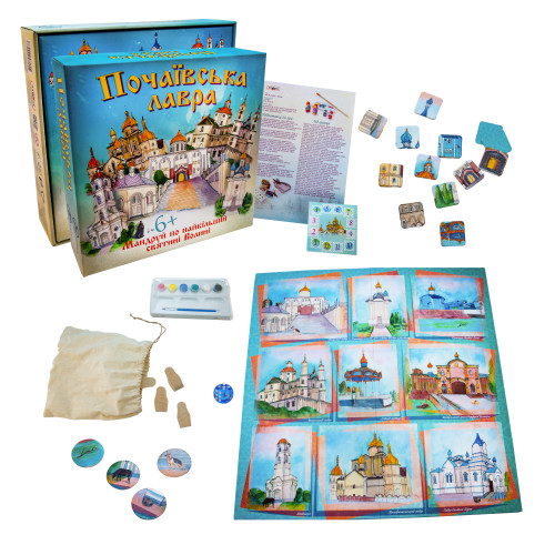 Настольная игра Strateg Почаевская лавра укр. (30102)