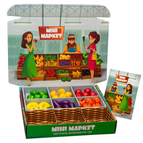 Настольная игра Strateg Мини Маркет укр. (30915)