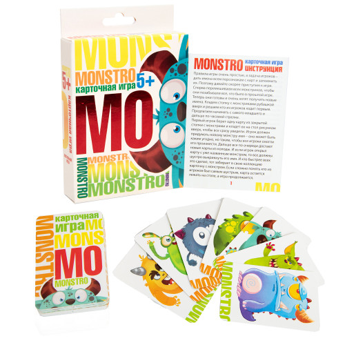 Настольная игра Strateg Monstro рус. (32067)