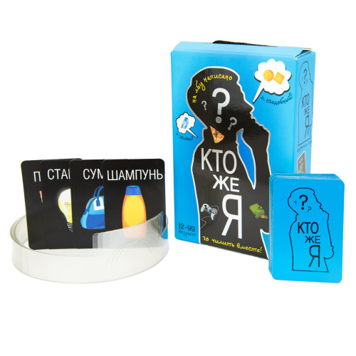 Настольная игра Strateg Кто же я? рус. (30962)