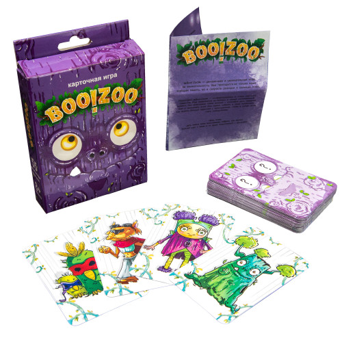 Настольная игра Strateg BOO!ZOO рус. (30444)