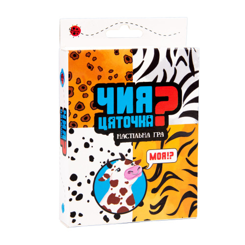 Настольная карточная игра Strateg Чия цяточка? укр. (30231)