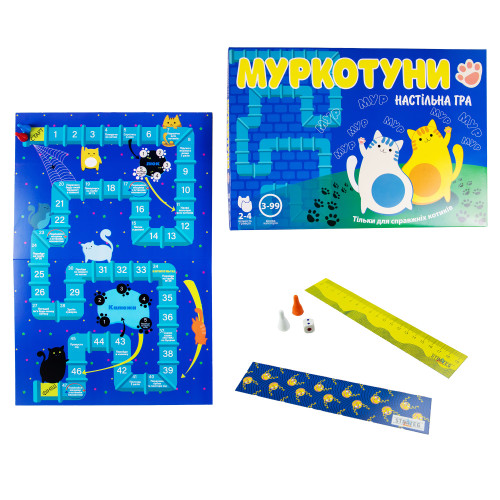 Настольная игра Strateg Муркотуны укр. (30246)