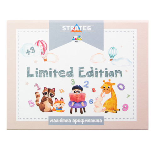 Настольная обучающая игра Strateg Магнитная арифметика Limited edition укр. (30326)