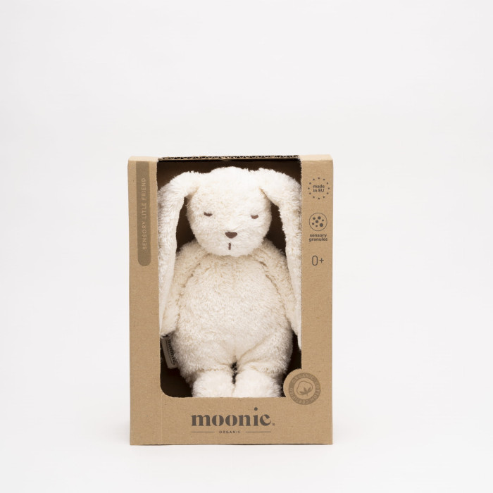 Сенсорний зайчик Moonie Little Bunny Polar (Полярний білий) Сенсорний зайчик Moonie Little Bunny Polar (Полярний білий)