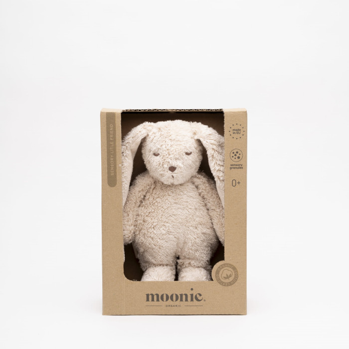 Сенсорний зайчик Moonie Little Bunny Sand (Пісочний) Сенсорний зайчик Moonie Little Bunny Sand (Пісочний)